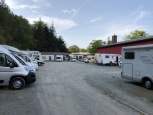 Wohnmobilstellplatz am Korbwerk Usedom Wohnmobilstellplatz am Korbwerk Usedom