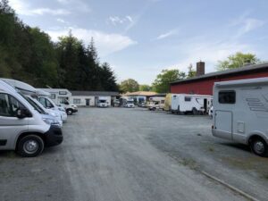 Wohnmobilstellplatz am Korbwerk Usedom