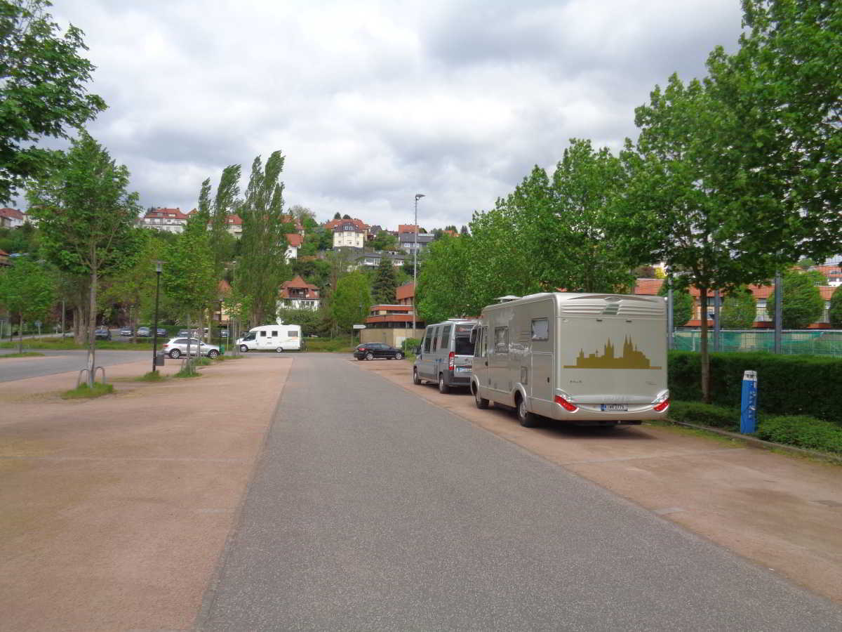 Wohnmobilstellplatz am Erlebnisbad Geistal Wohnmobilstellplatz am Erlebnisbad Geistal