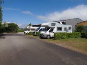 Wohnmobilstellplatz am Tenniscenter in Korbach