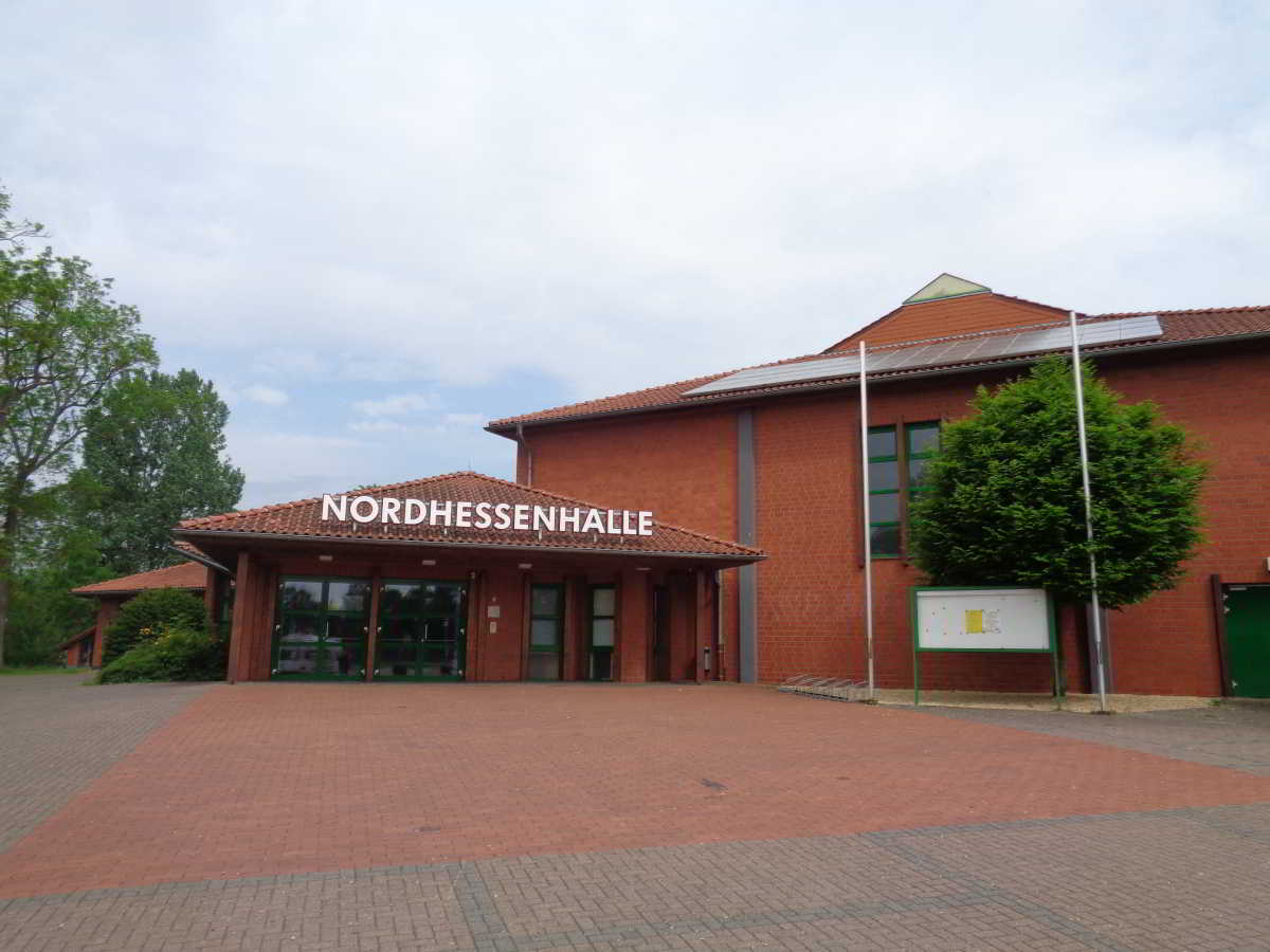 Wohnmobilstellplatz Nordhessenhalle in Volkmarsen