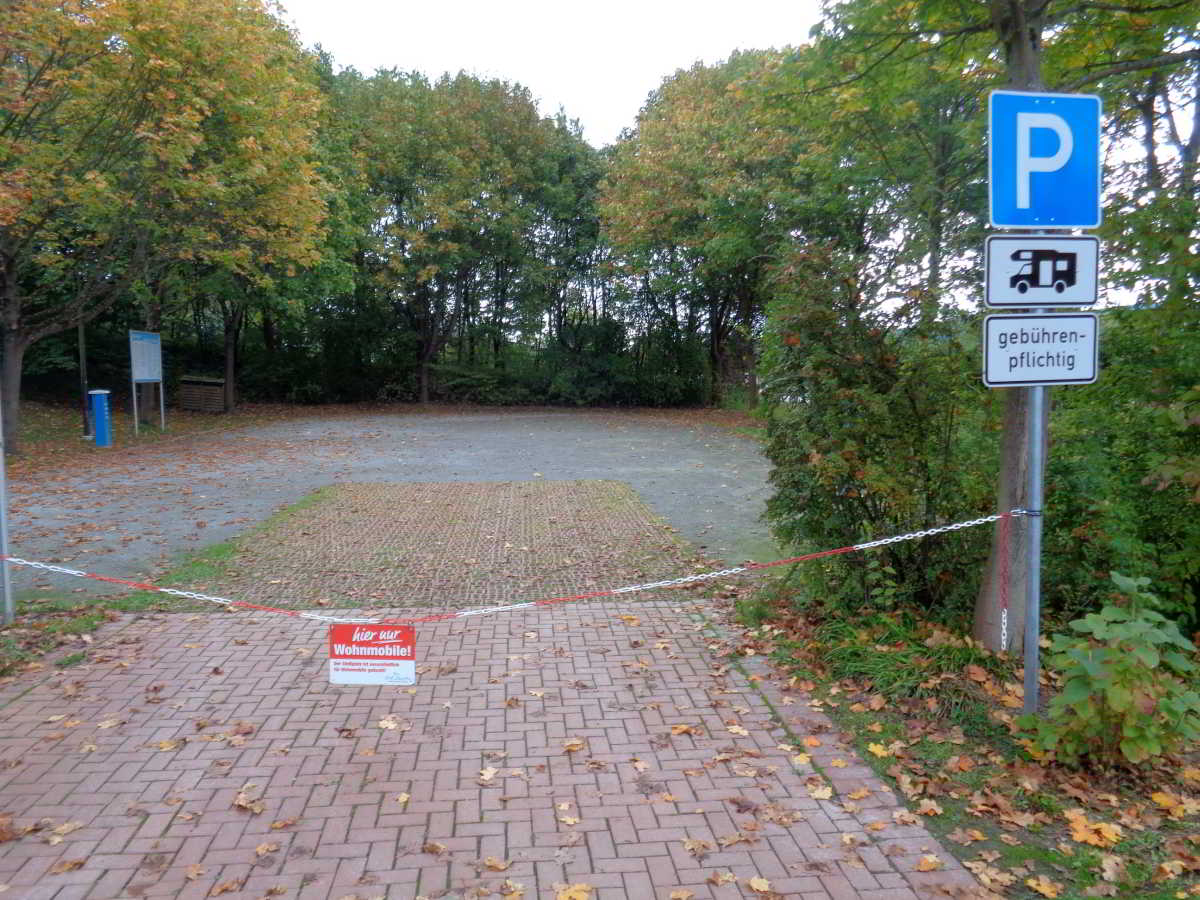 Wohnmobilstellplatz am Kurpark Bad Zwesten