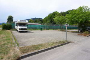 Wohnmobilstellplatz beim Badepark Hausach