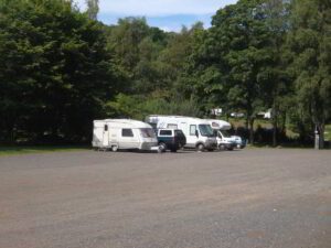 Wohnmobilstellplatz an der Weiherhalle in Blankenheim