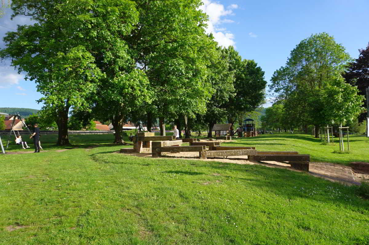Wohnmobilstellplatz am Winzerfestplatz in Bürgstadt