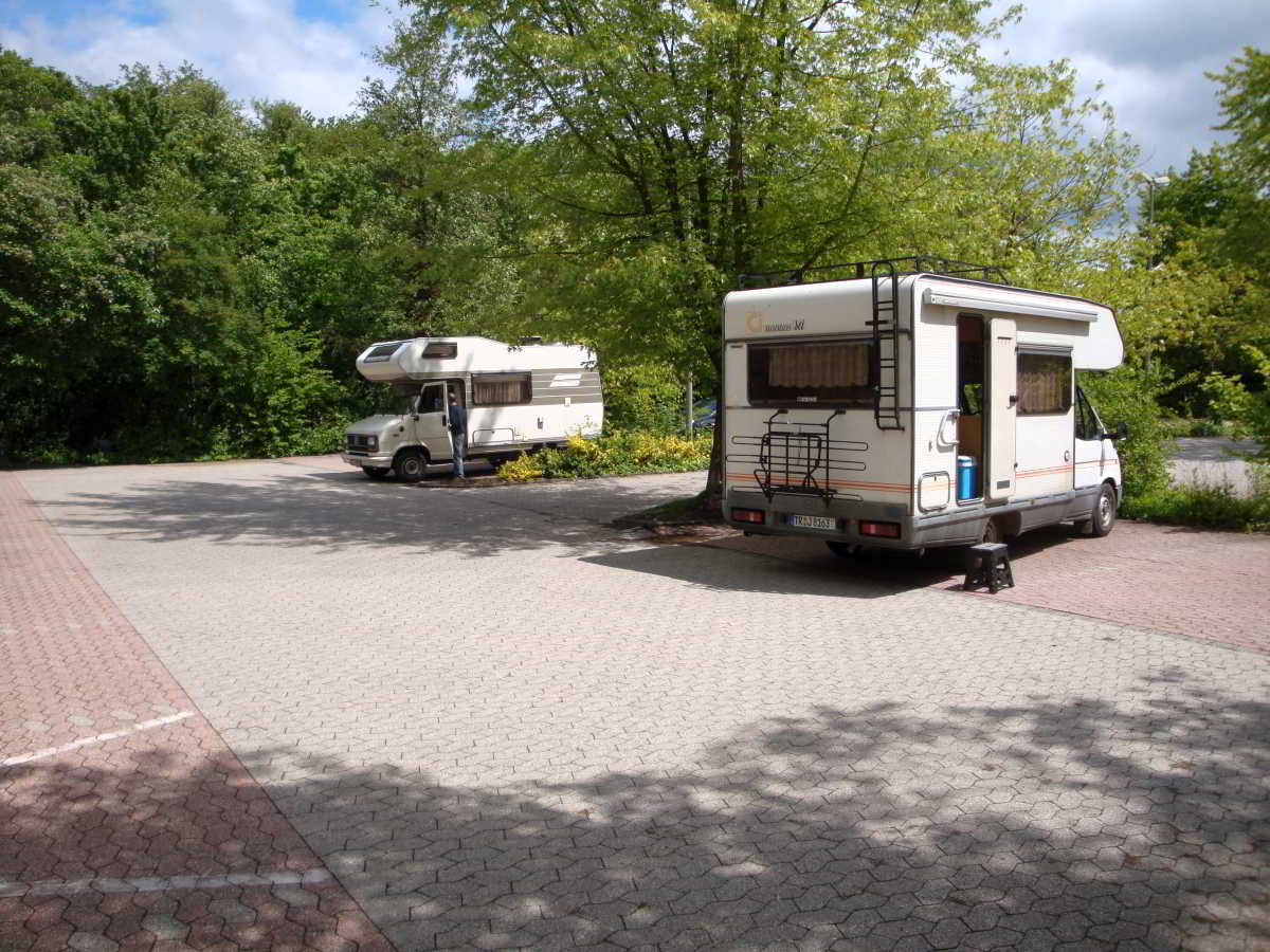 Wohnmobilstellplatz am Vulkanpark in Plaidt