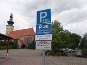 Wohnmobilstellplatz am Hotel Schlossblick