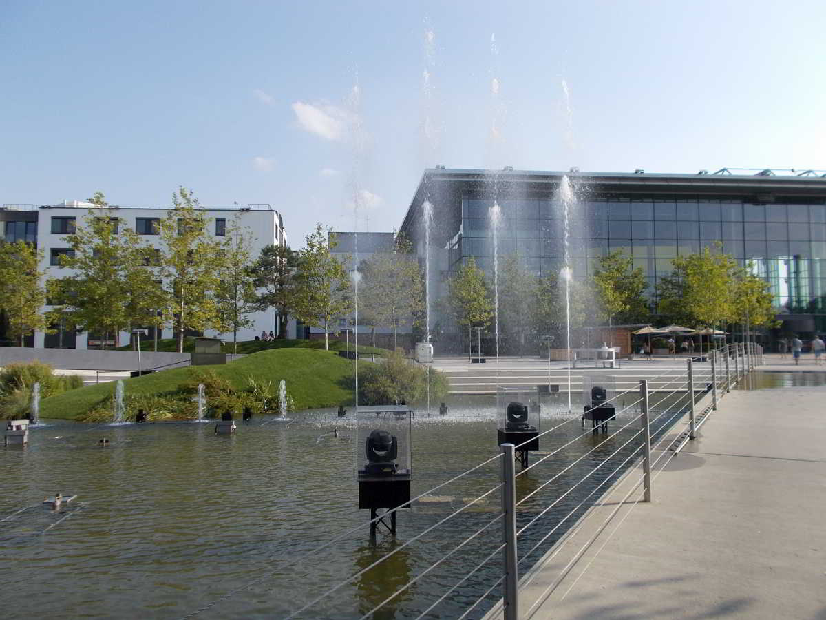 Wohnmobilstellplatz in der Autostadt