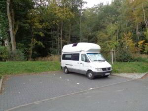 Wohnmobilstellplatz am Taunus-Infozentrum