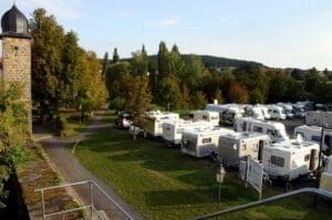 Wohnmobilstellplatz am Festplatz in Ebern