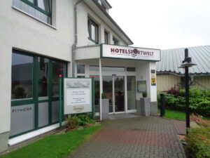 Wohnmobilstellplatz am Hotel Sportwelt