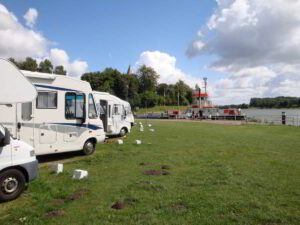 Wohnmobilstellplatz am Nord-Ostsee-Kanal