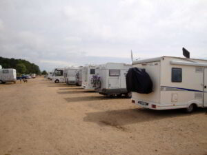 Wohnmobilstellplatz am Lensterstrand