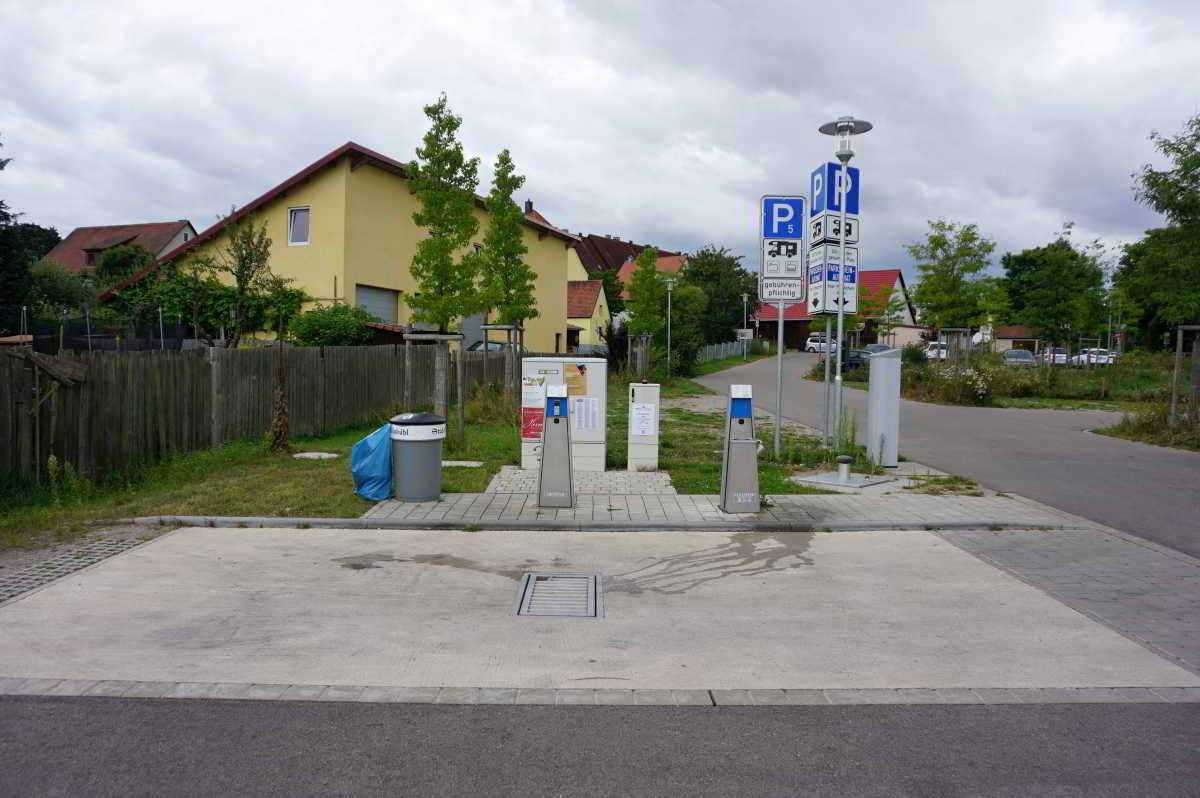 Wohnmobilstellplatz Larrieder Straße in Dinkelsbühl