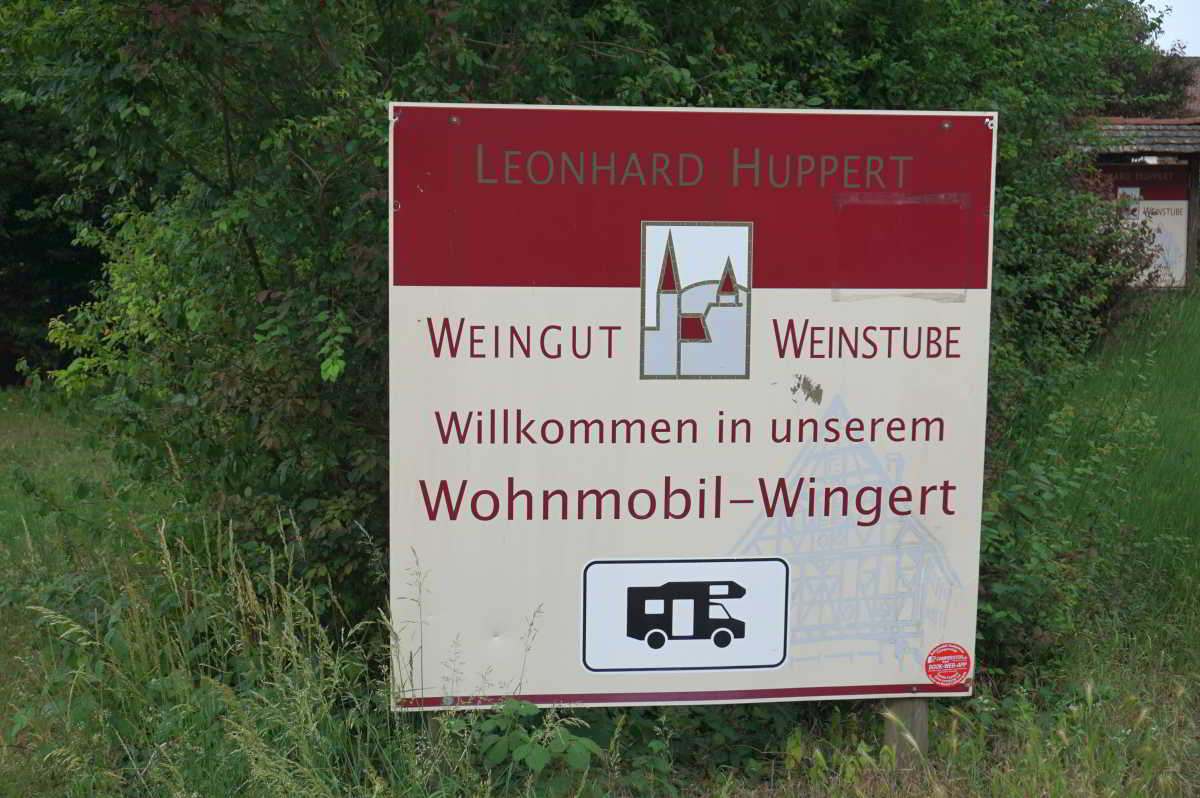 Wohnmobilstellplatz Hupperts Wohnmobil-Wingert