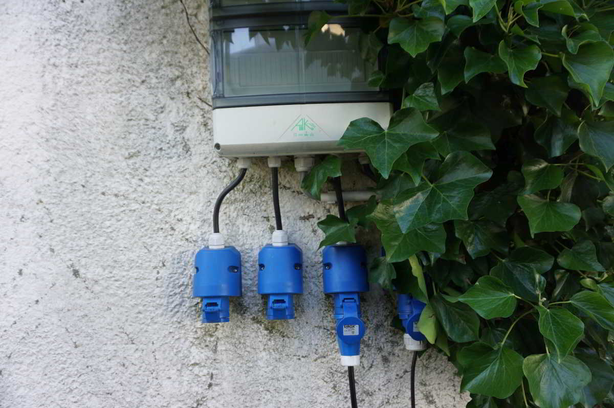 Wohnmobilstellplatz an der Museumsbahn