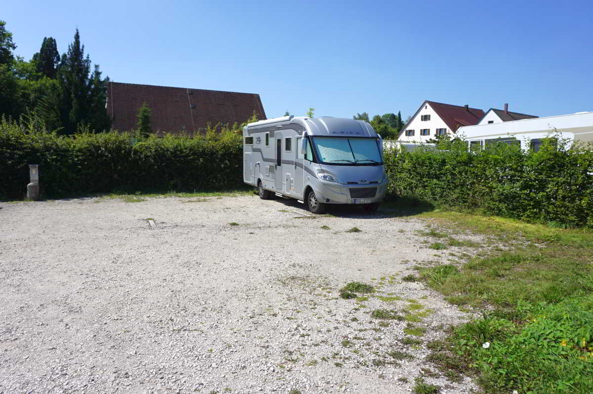 Wohnmobilstellplatz an der Fackelmann Therme