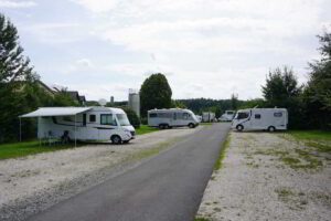 Wohnmobilstellplatz der Brauerei Reichold