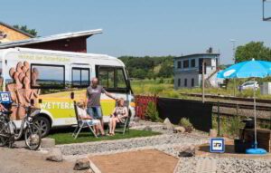 Wohnmobilstellplatz an der Kulturhalle