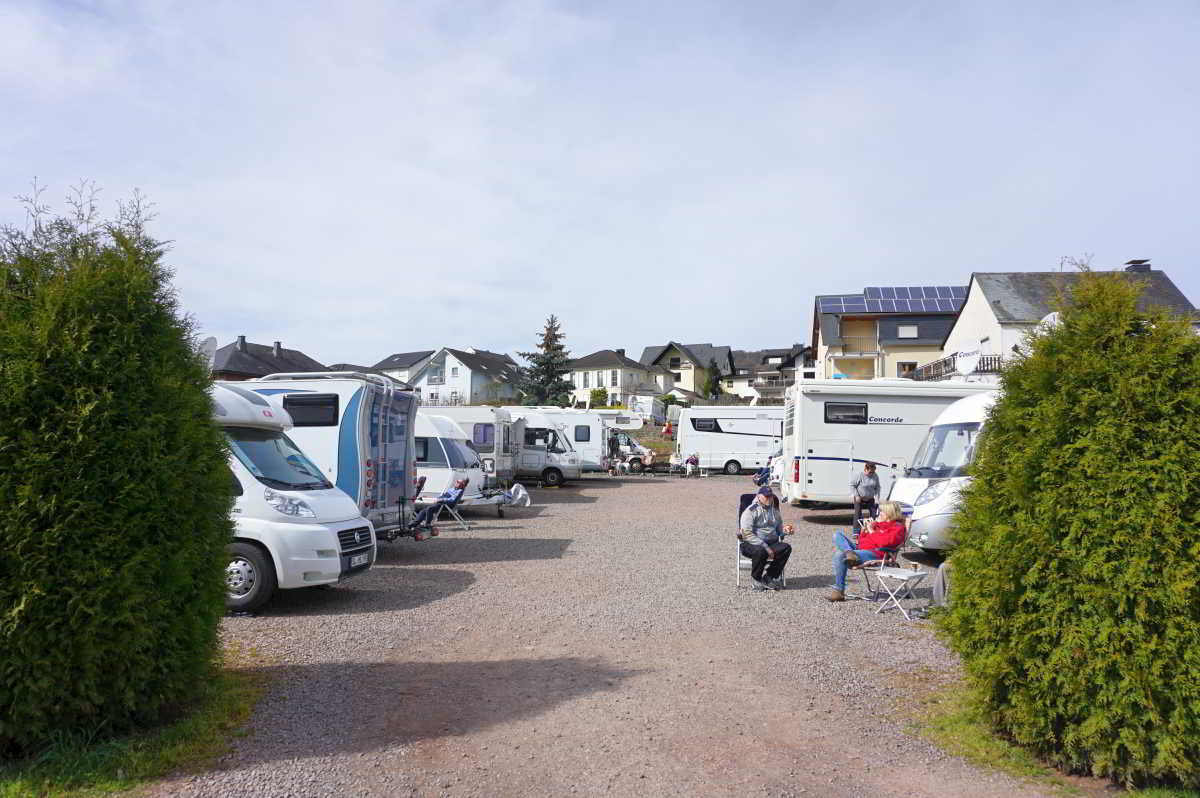 Wohnmobilstellplatz am Weingut Loosen