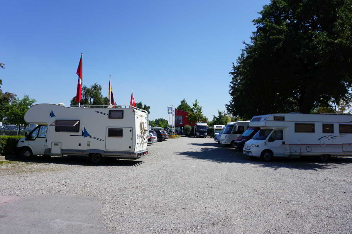 Wohnmobilstellplatz am Camping Park Gohren