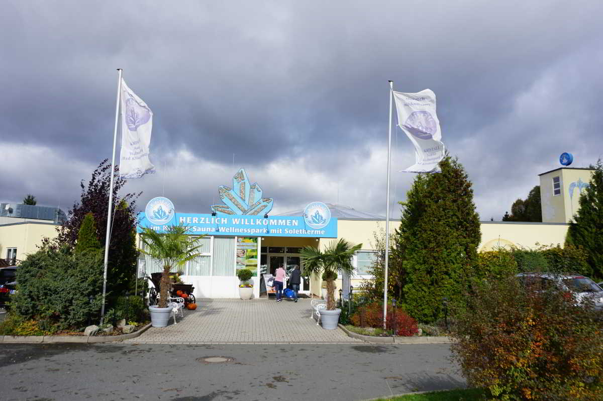 Wohnmobilstellplatz am Kristall Wellnesspark