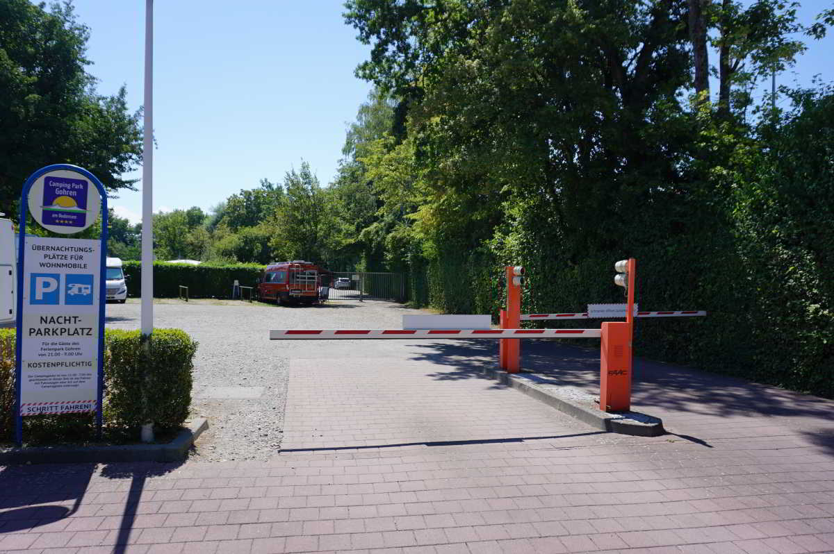 Wohnmobilstellplatz am Camping Park Gohren