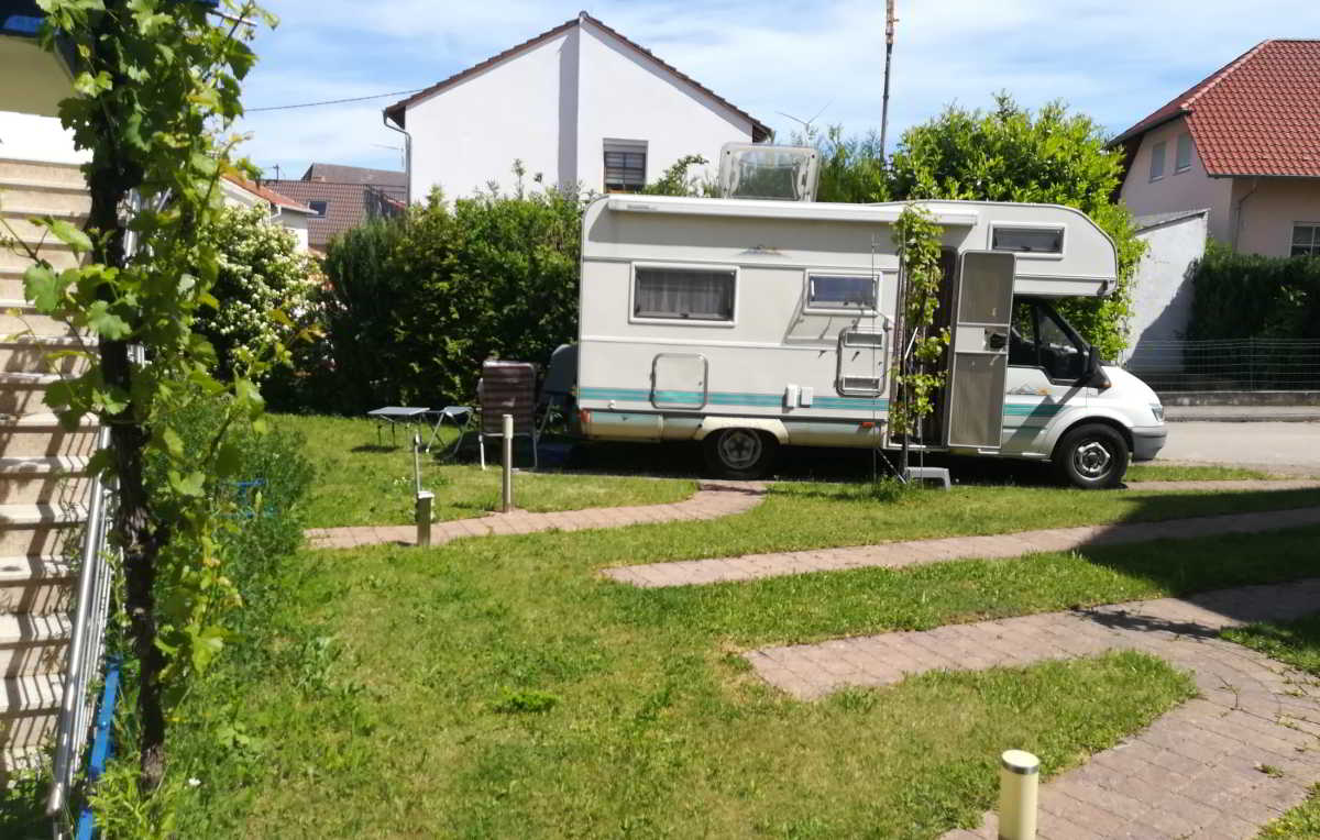 Wohnmobilstellplatz am Weingut Gustavshof