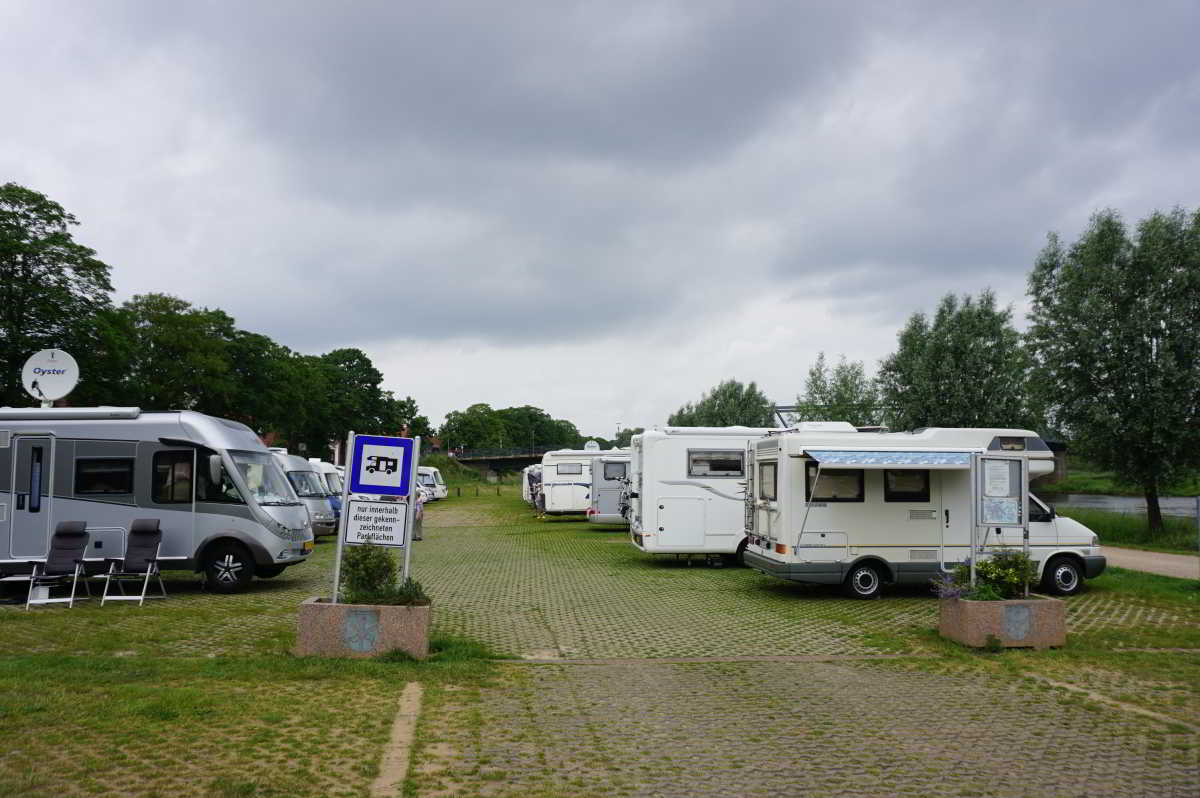 Wohnmobilstellplatz an der Ems in Haren