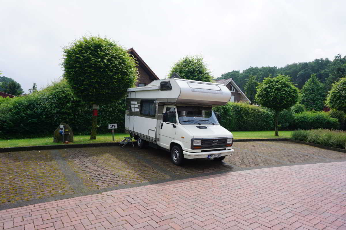 Wohnmobilstellplatz am Rathaus in Lorup