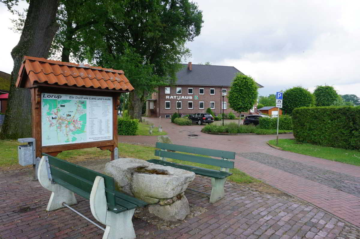 Wohnmobilstellplatz am Rathaus in Lorup