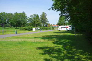 Wohnmobilstellplatz am Waldbad in Uelsen