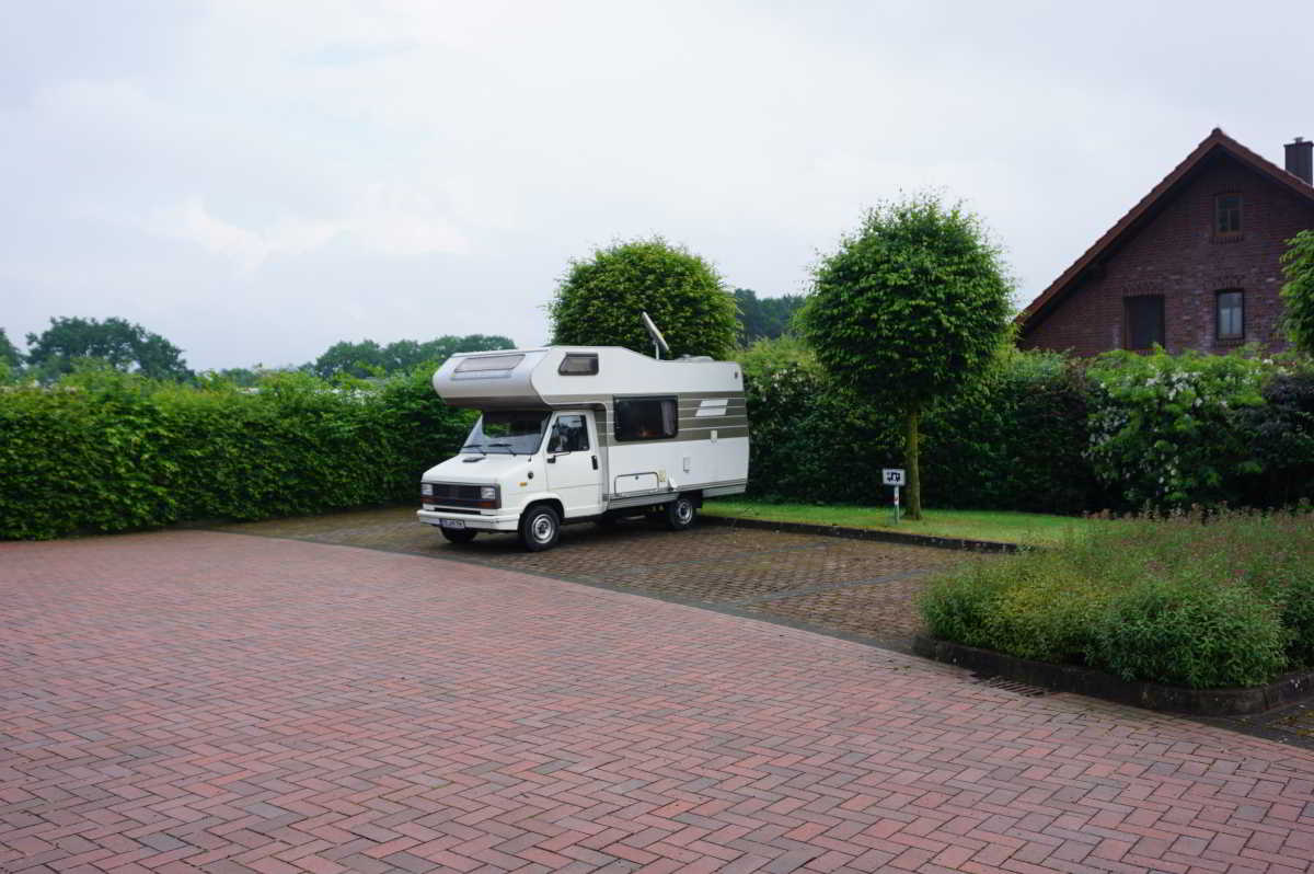 Wohnmobilstellplatz am Rathaus in Lorup