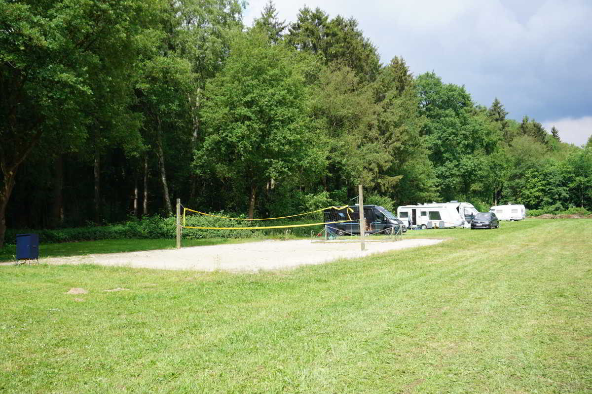 Wohnmobilstellplatz am Wasserfall in Lingen