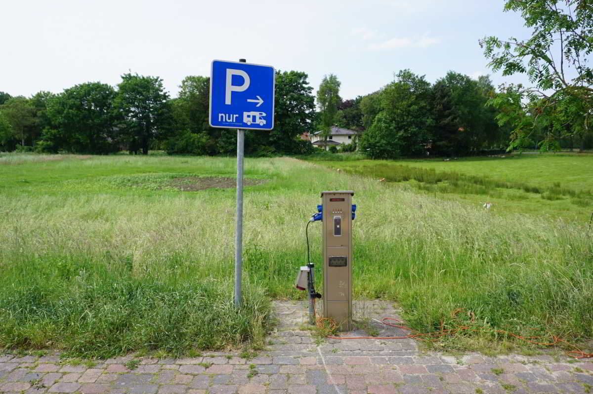 Wohnmobilstellplatz an der Mühle in Laar Wohnmobilstellplatz an der Mühle in Laar