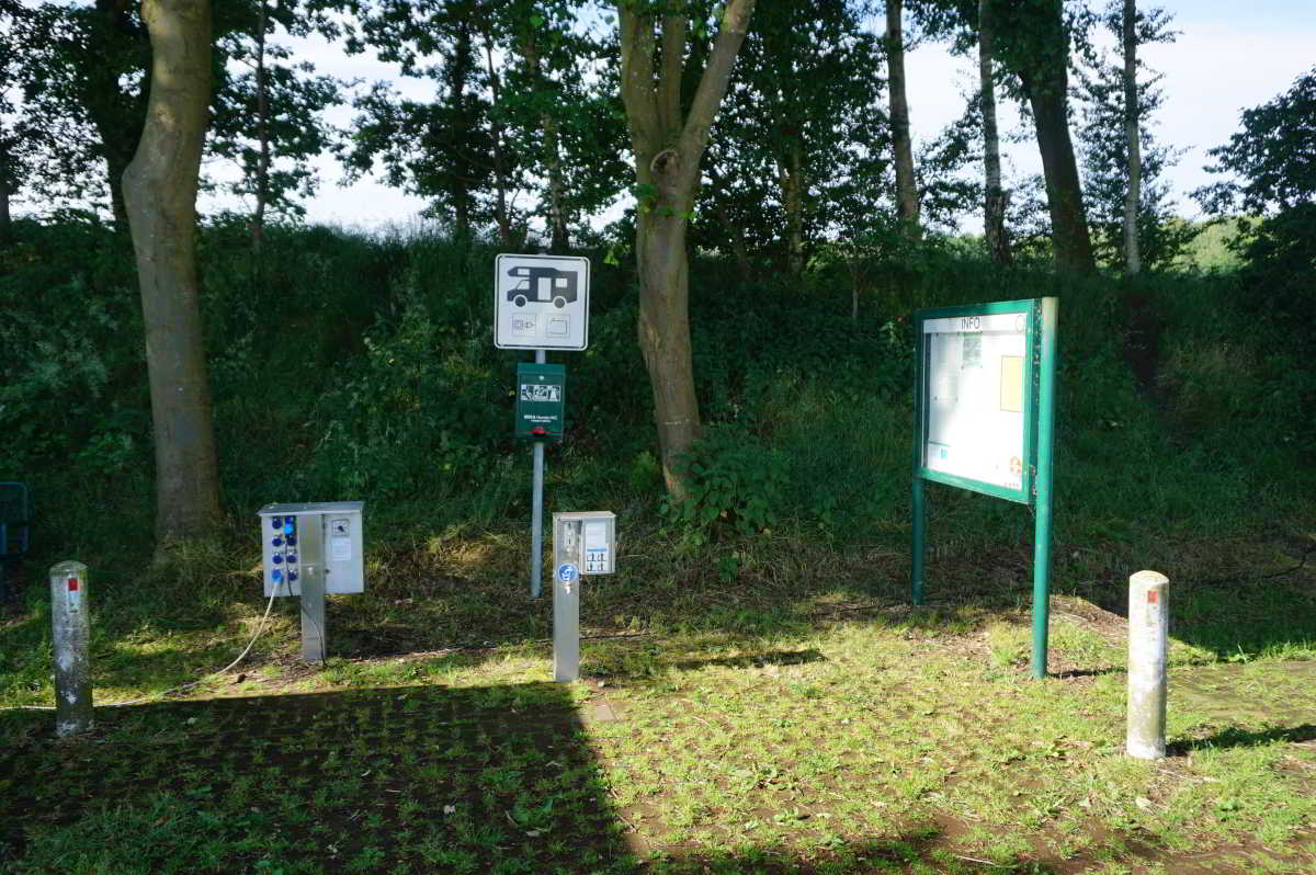 Wohnmobilstellplatz am Erikasee in Esterwegen