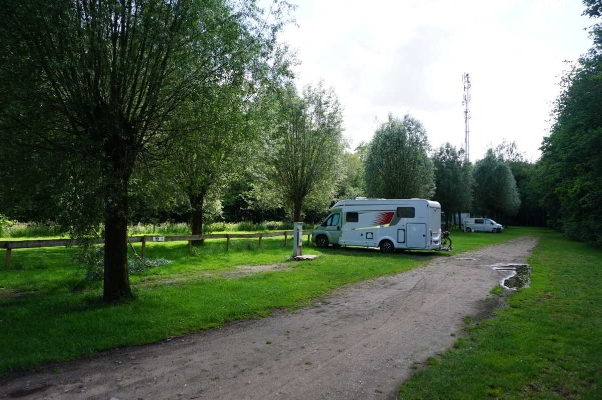 Wohnmobilstellplatz am Dreiländersee in Gronau