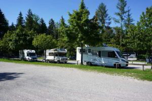 Wohnmobilstellplatz am Freilichtmuseum in Großweil