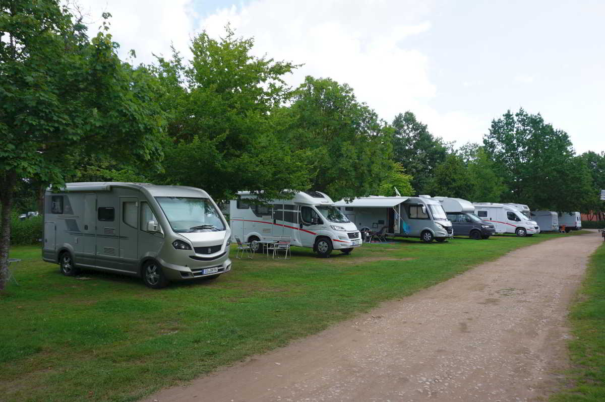 Reisemobilhafen Badehalbinsel Absberg Reisemobilhafen Badehalbinsel Absberg