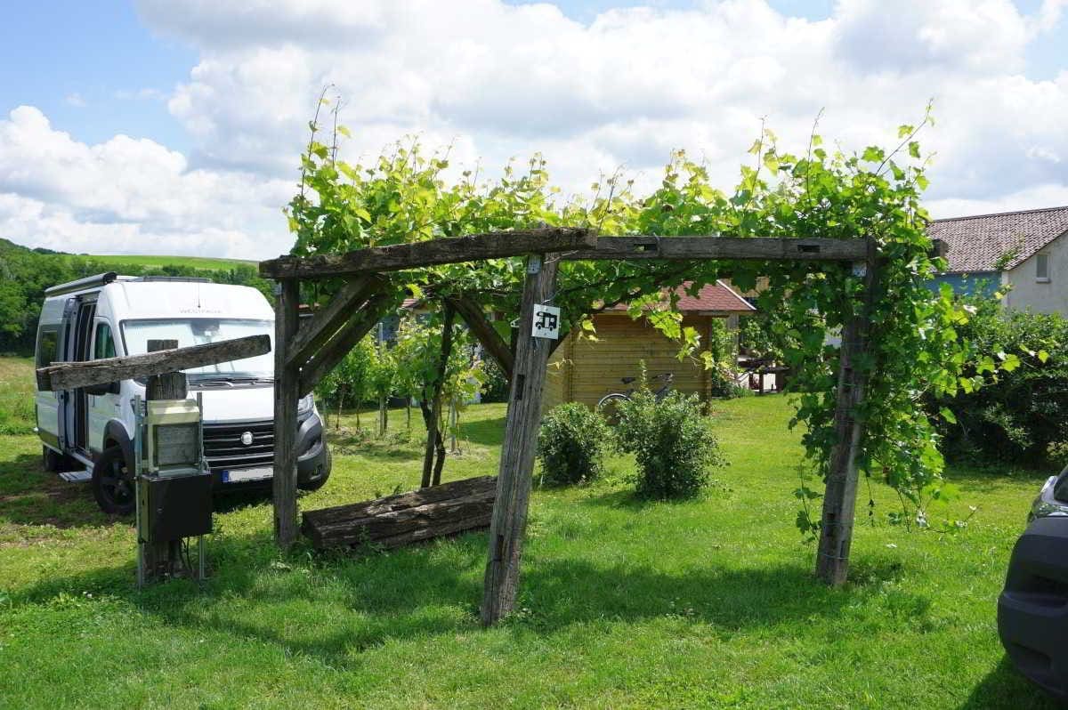 Wohnmobilstellplatz auf dem Römerhof