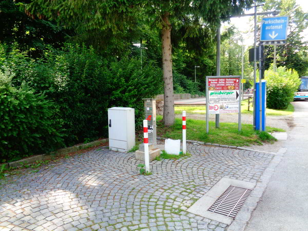 Wohnmobilstellplatz an der Isarpromenade in Bad Tölz