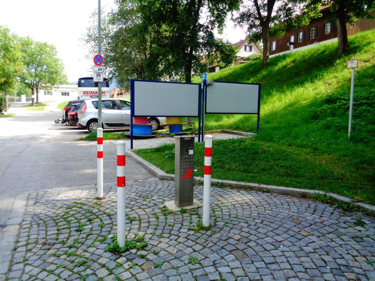Wohnmobilstellplatz an der Isarpromenade in Bad Tölz