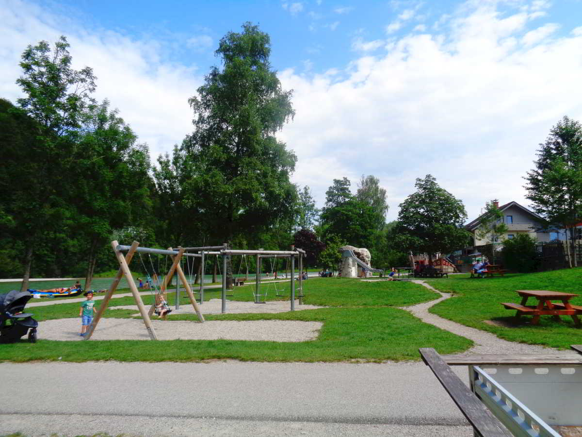 Wohnmobilstellplatz an der Isarpromenade in Bad Tölz