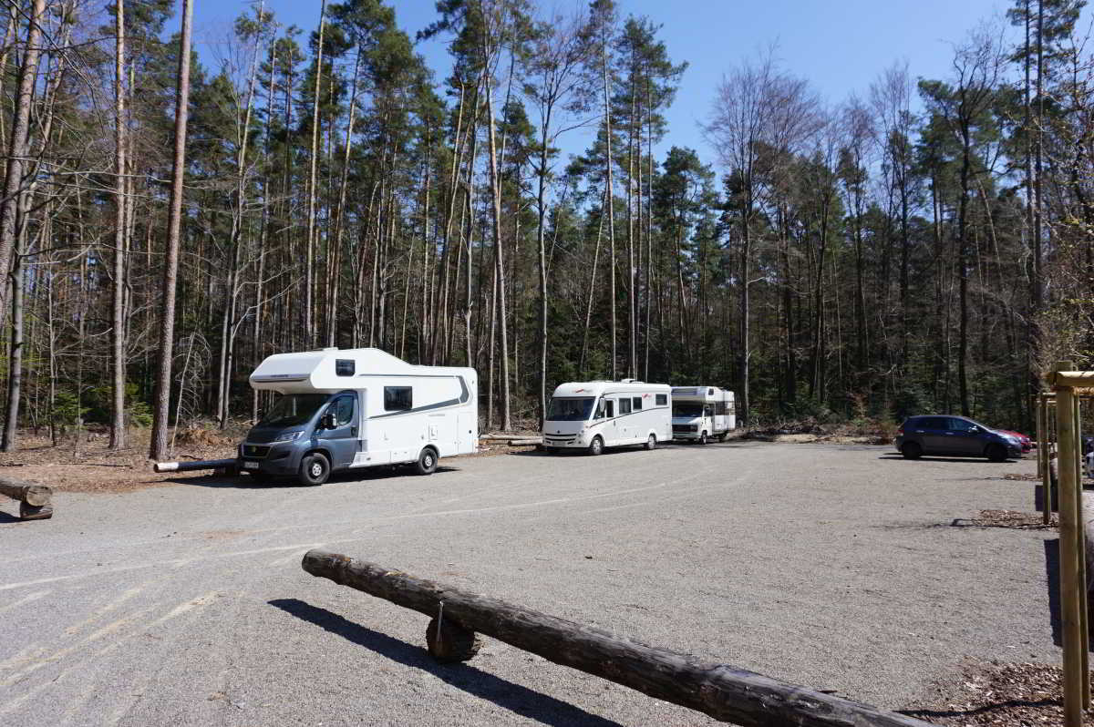 Wohnmobilstellplatz am Wanderheim in Zavelstein