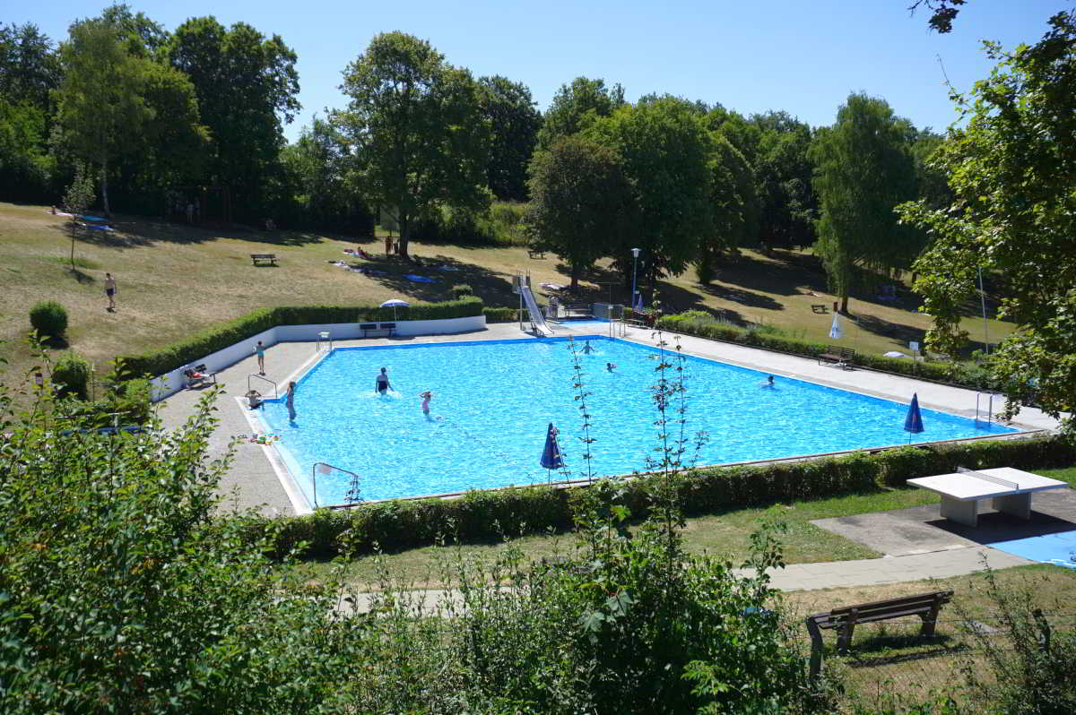 Höhenfreibad in Zwiefalten