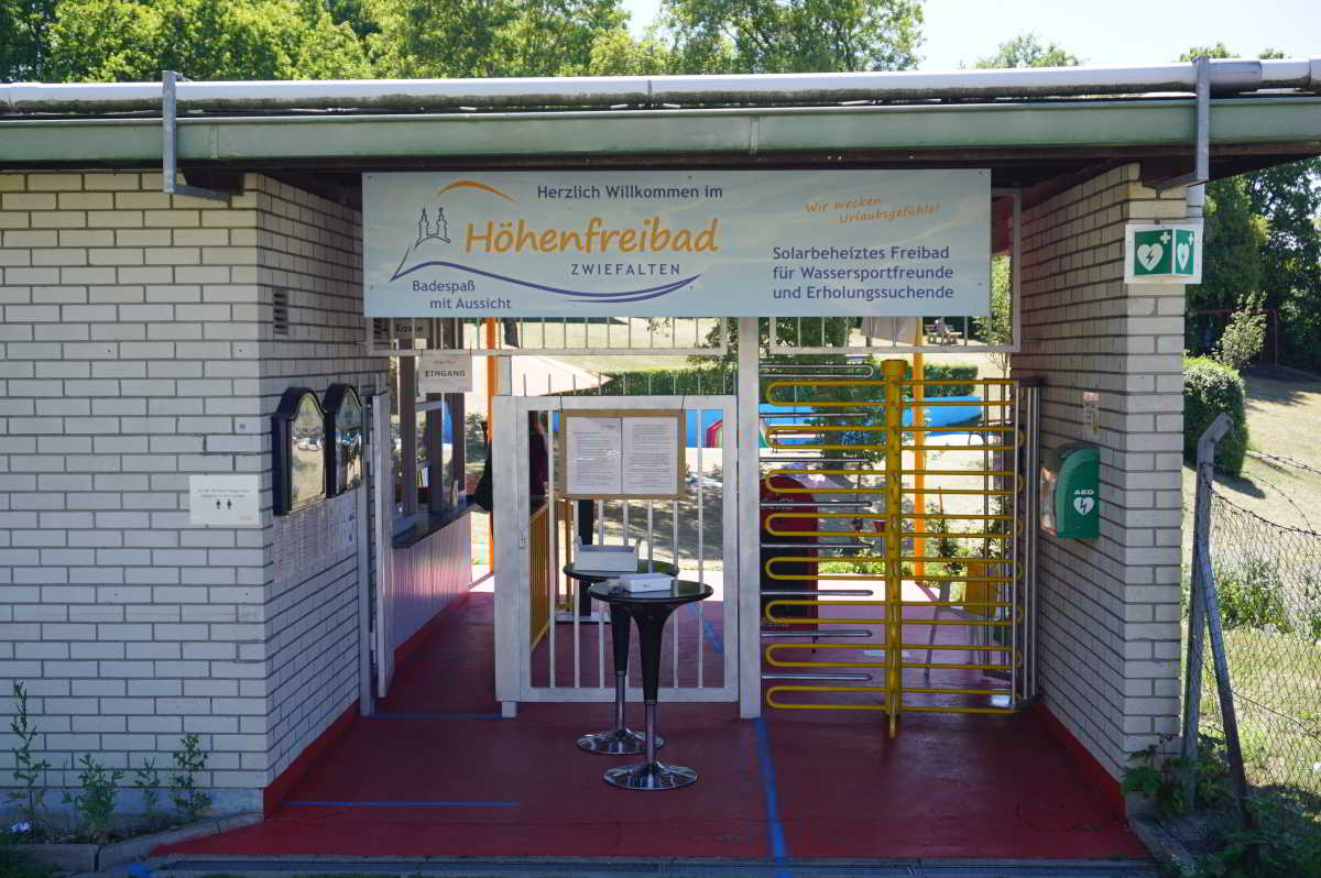 Höhenfreibad in Zwiefalten