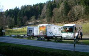 Wohnmobilstellplatz am Hotel Weihermühle