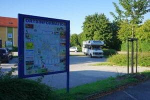 Wohnmobilstellplatz am Friedhof in Furth im Wald