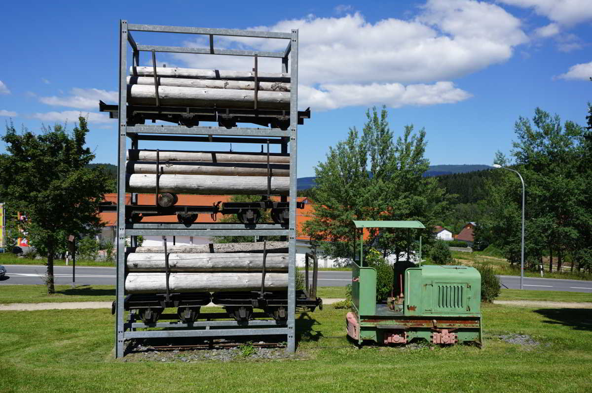 Wohnmobilstellplatz beim Edeka in Spiegelau