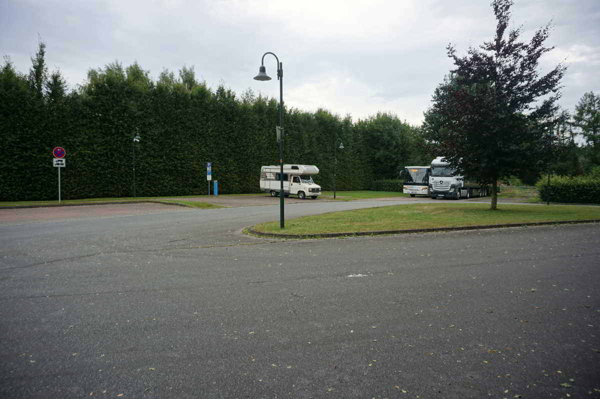 Wohnmobilstellplatz am Bahnhof Ahlhorn in Großenkneten